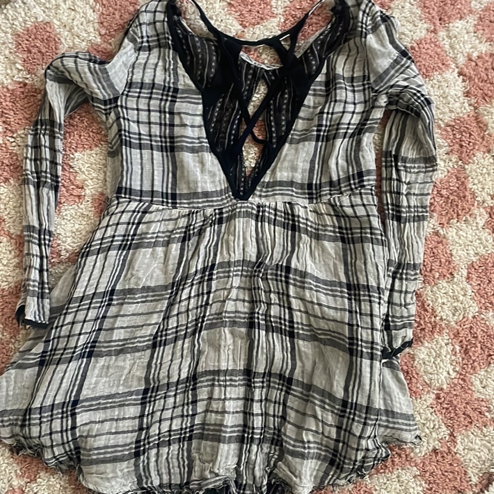 FP PLAID DRESS - Picture 2 of 5